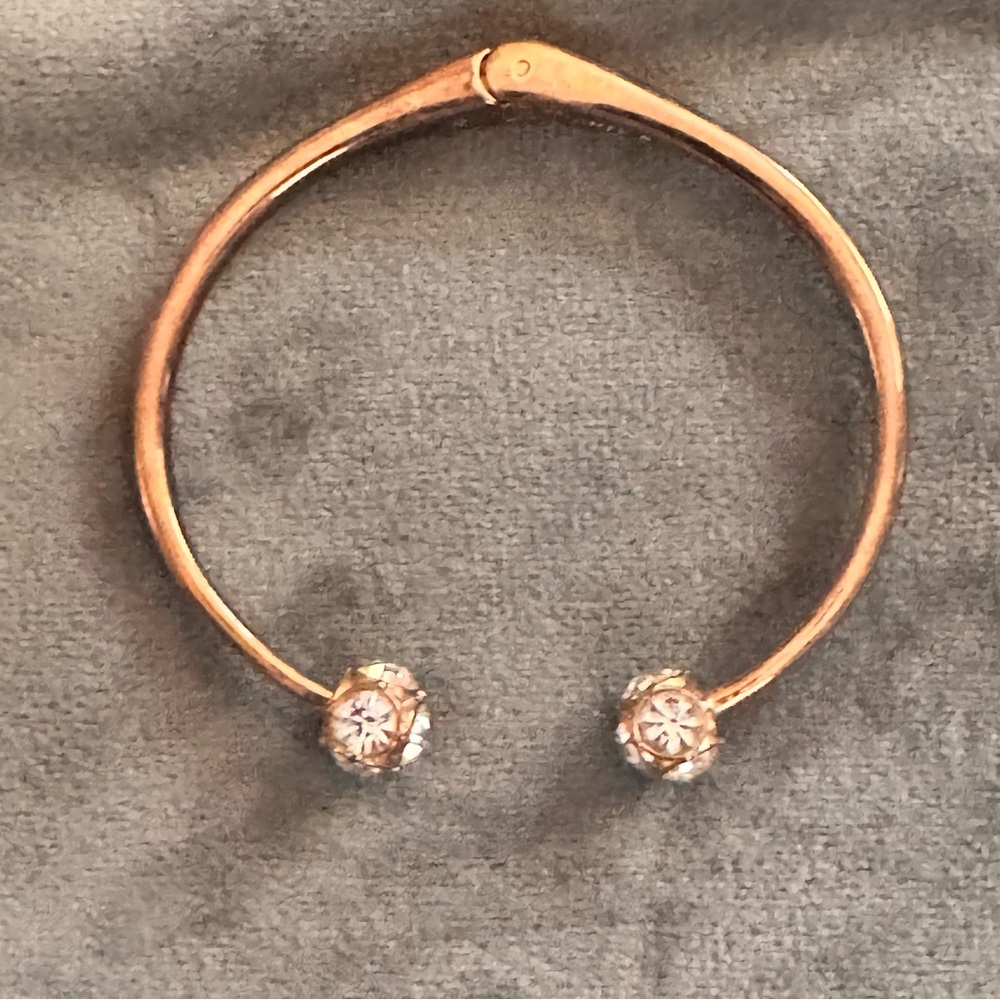 Kate Spade Rose tone bracelet